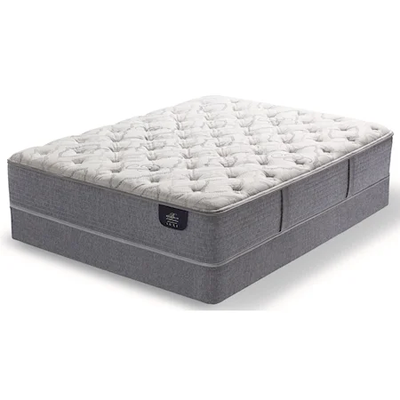 Queen Extra Firm Hybrid Mattress and Bellagio Boxspring